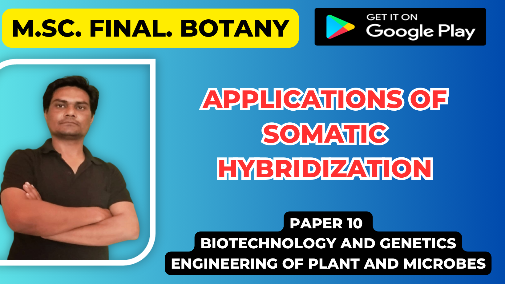 Read more about the article Applications of Somatic Hybridization