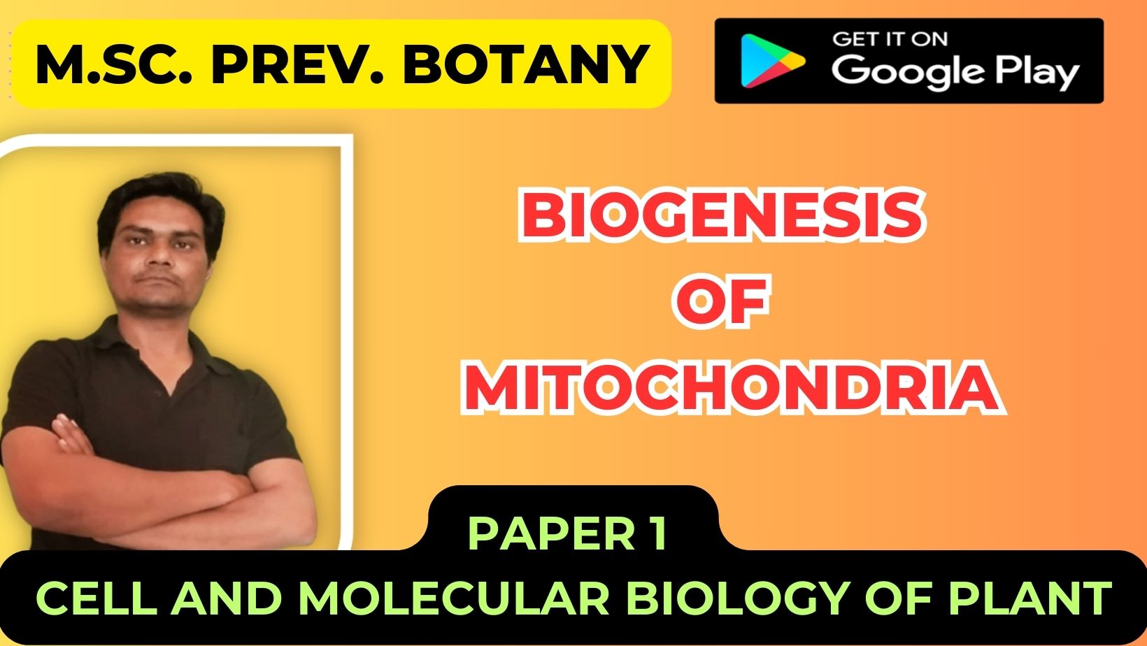 You are currently viewing Biogenesis of Mitochondria