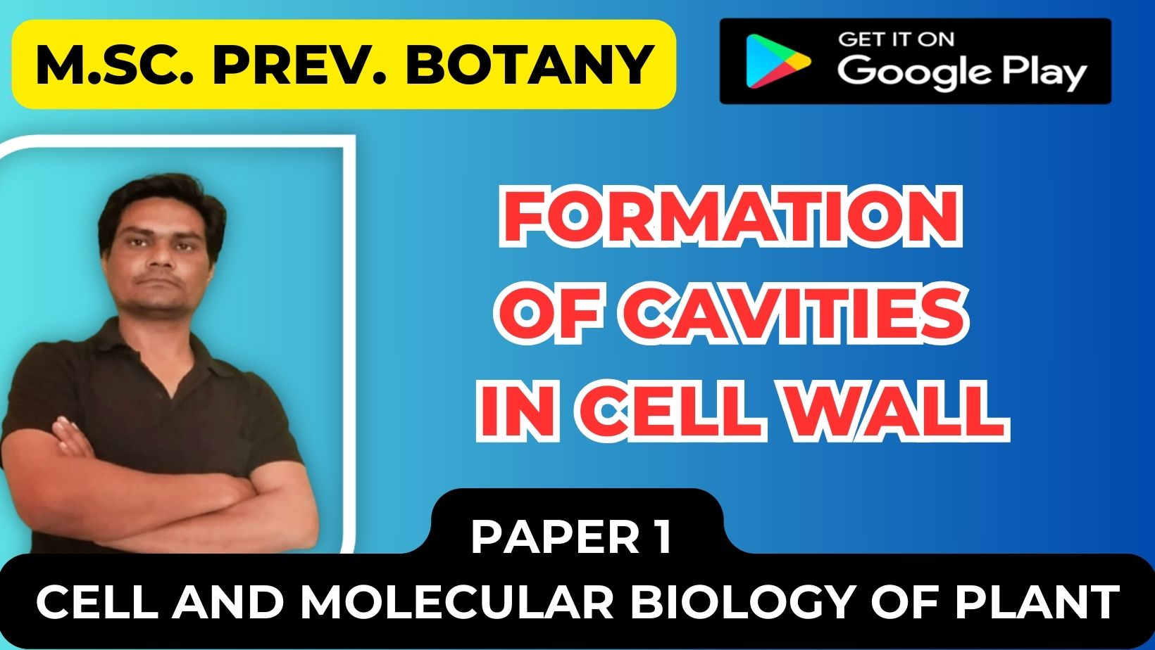 You are currently viewing Formation of Cavities in cell wall