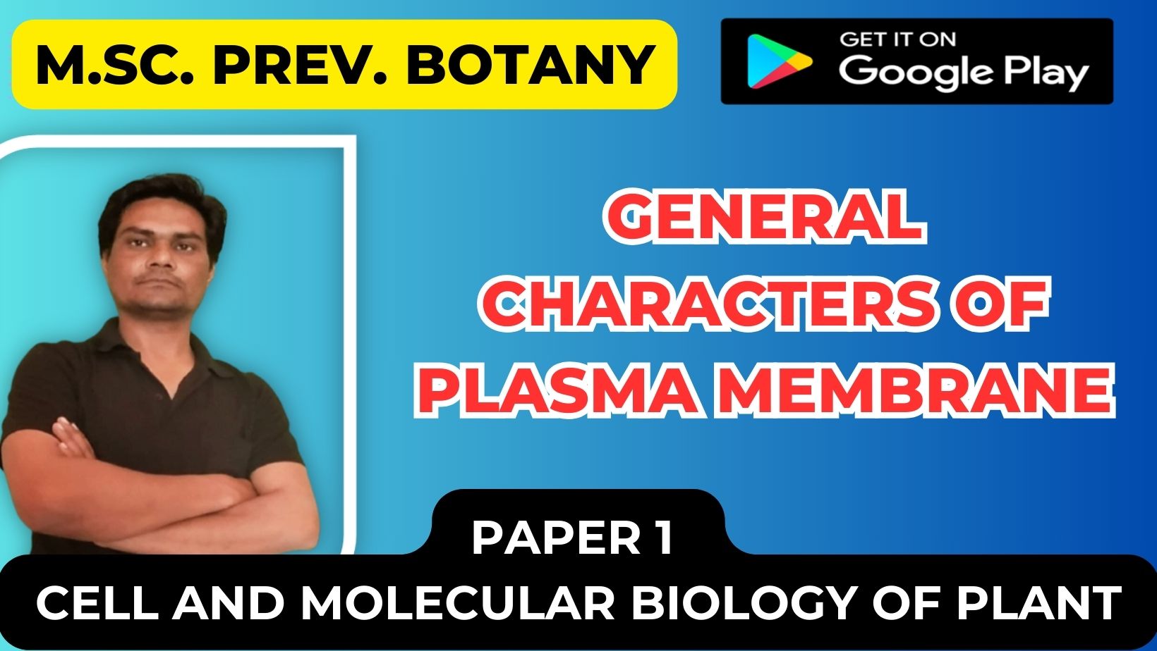 You are currently viewing General Characters of Plasma membrane