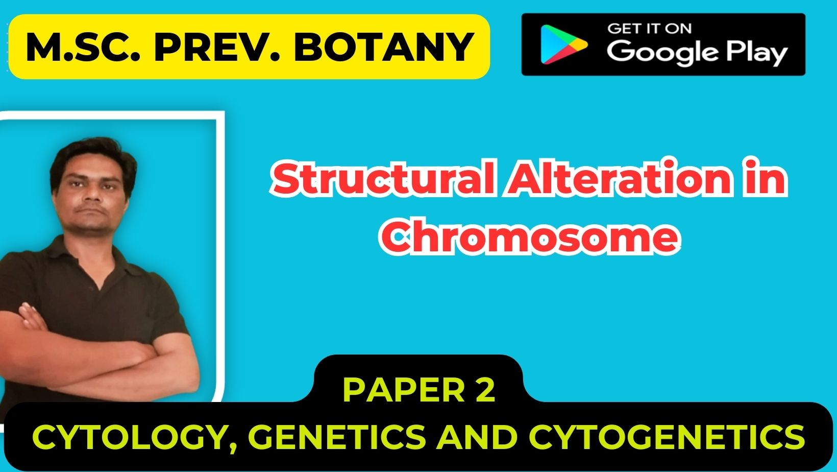 Structural alteration in chromosome