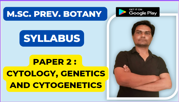 Read more about the article Paper 2 : Cytology, Genetics and Cytogenetics