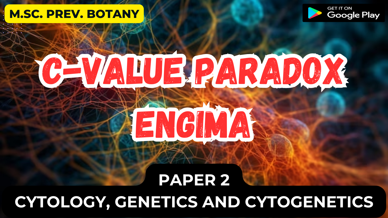 Read more about the article C-value Paradox / Engima