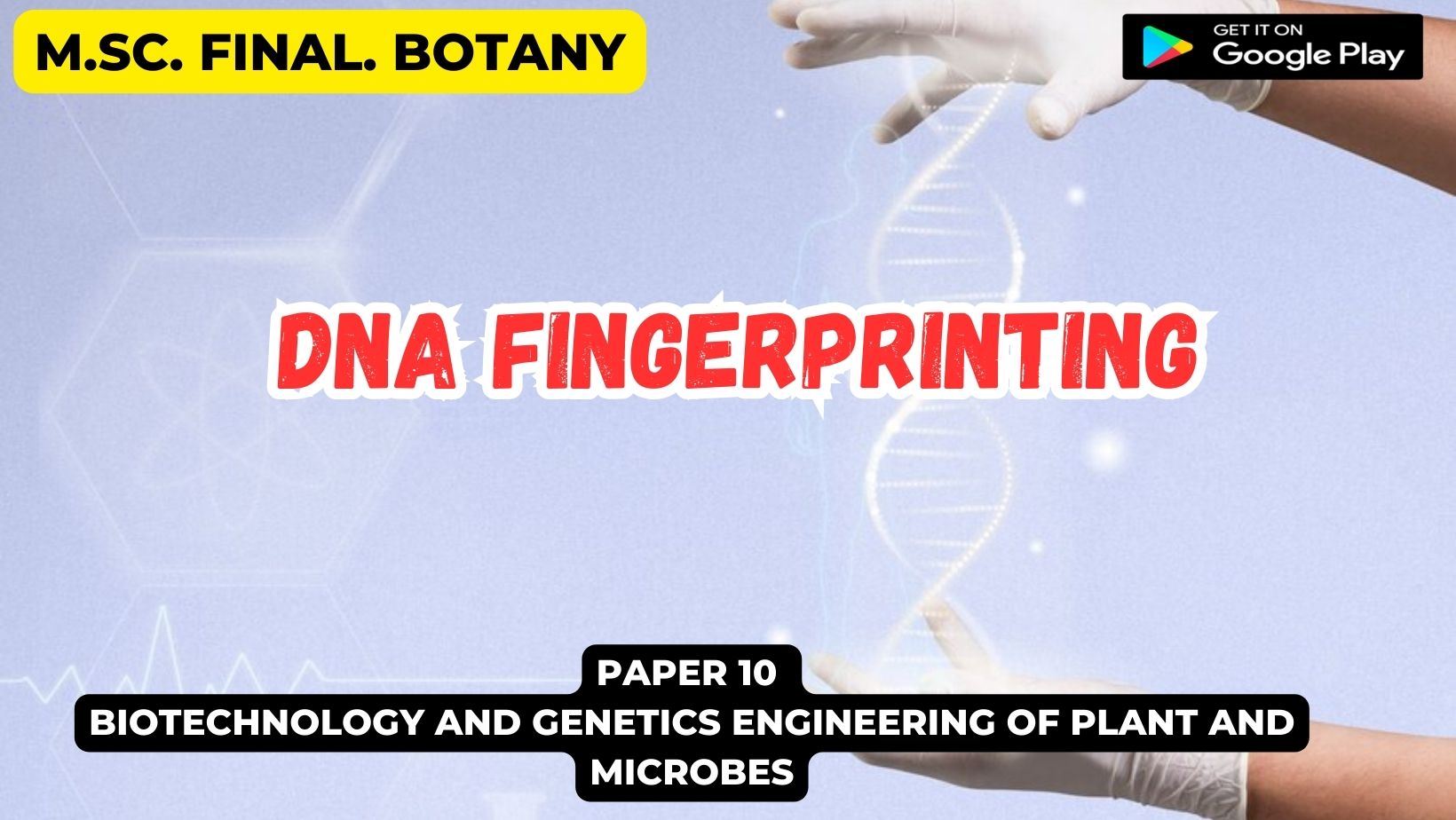 Read more about the article DNA Fingerprinting