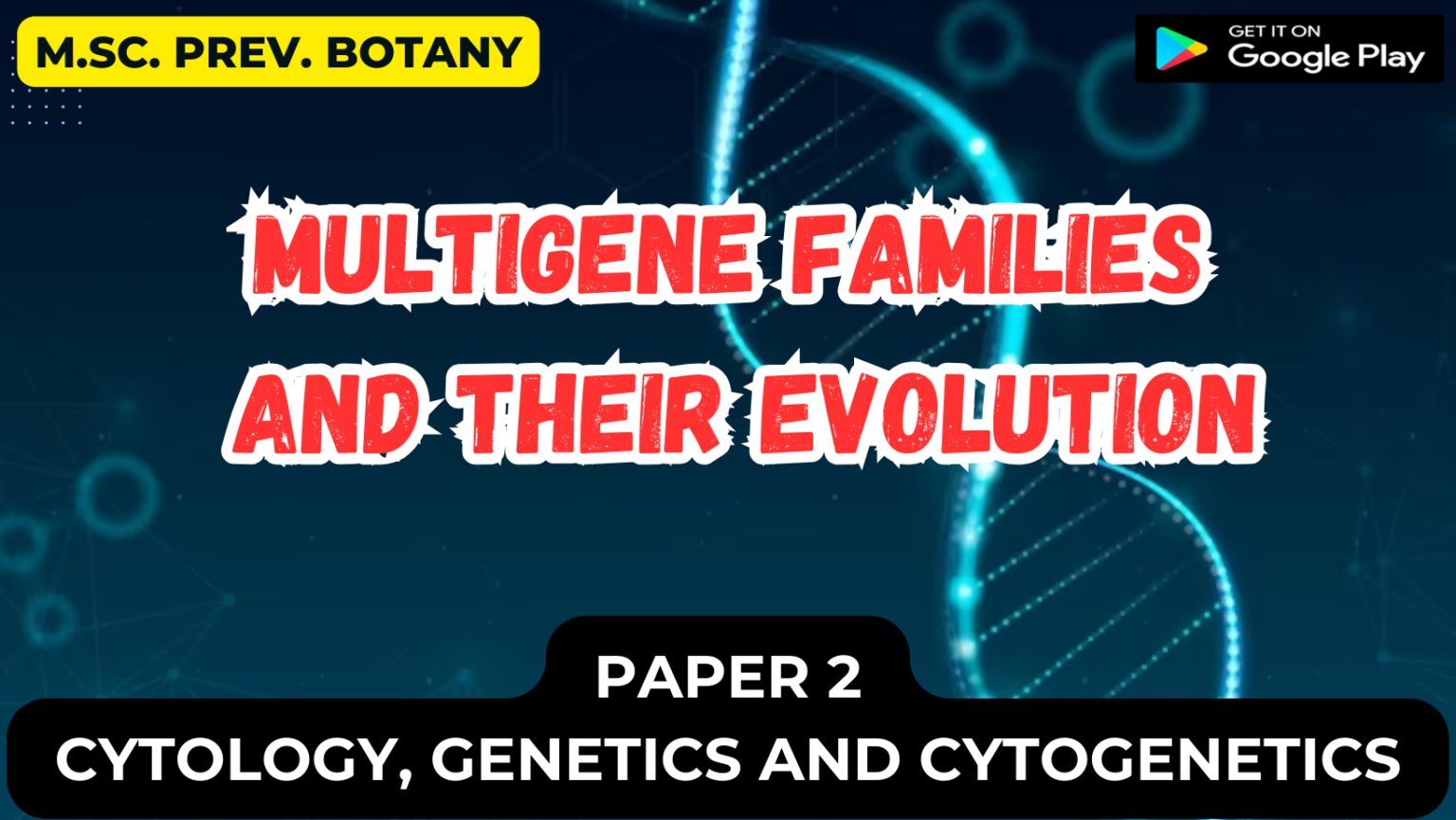 Multigene Families and their Evolution