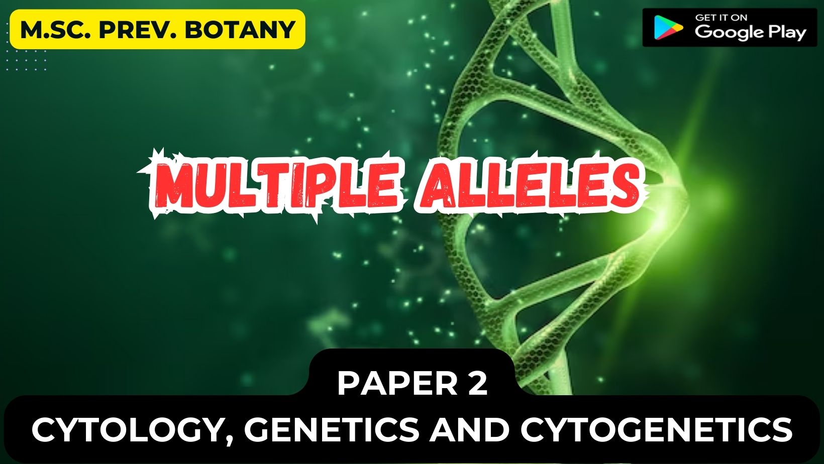 Read more about the article Multiple Alleles