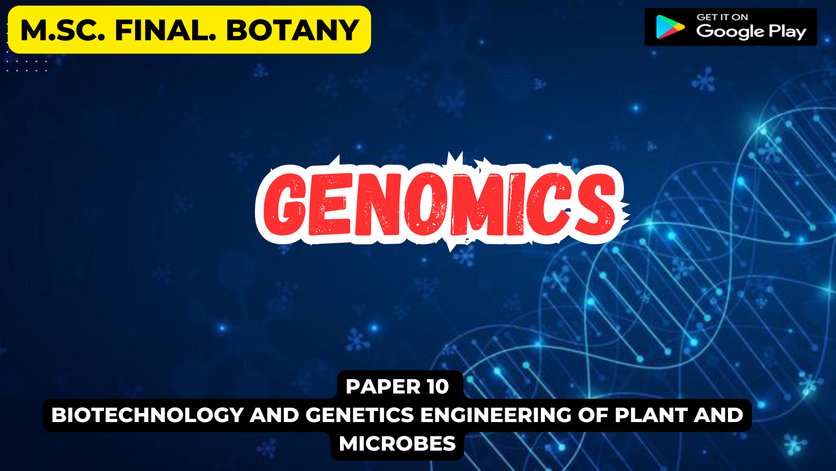 Read more about the article Genomics
