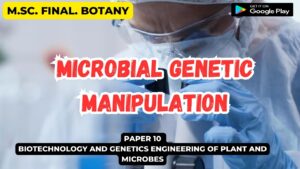 Read more about the article Microbial Genetic Manipulation -Bacterial Transformation