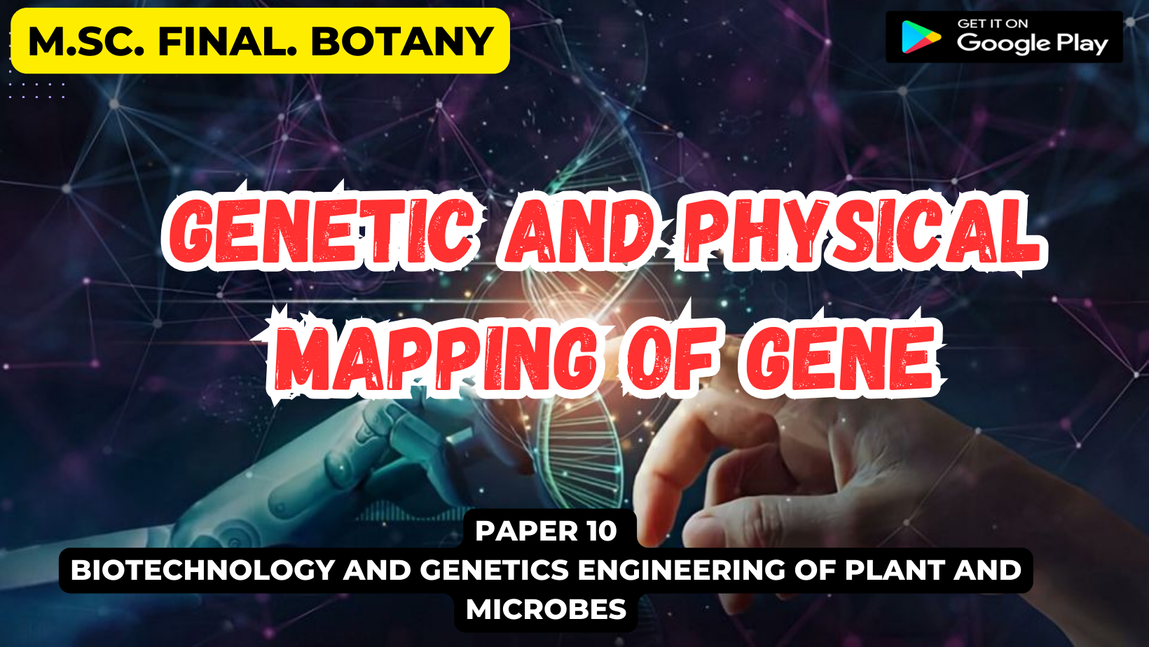 Read more about the article Genetic and physical Mapping of Gene