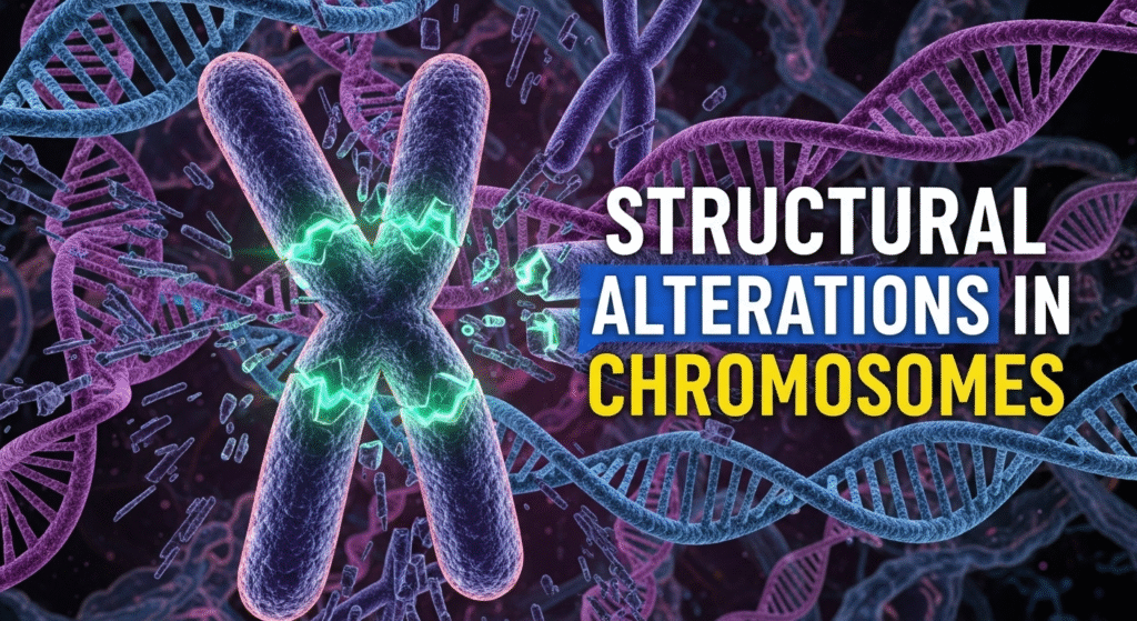 STRUCTURAL ALTERATIONS IN CHROMOSOMES